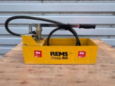 REMS Push 60 Push Hand Pressure Testing Pump THX26950