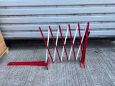 Armorgard Red And White Expandable Safety Barrier THX24303