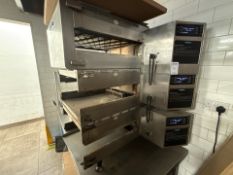 Turbochef HHC2020 Triple Stack Conveyor Pizza Oven – Untested
