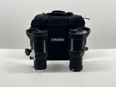 Pair Of Profoto D2 500 AirTTL Flash Heads With Carry Case – Untested