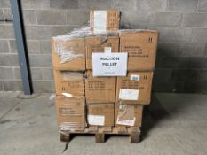 Pallet of Retail Returns Christmas Decorations