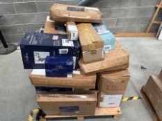 Pallet Of Christmas Decorations