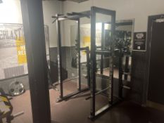 Squat Rack – H225cm x W174cm x D145cm – Untested