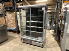 Oscartielle Argus Multideck Display Fridge – H205cm x W129cm x D83cm – Untested
