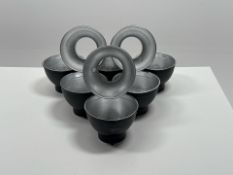 Assorted Studio Light Reflector Bowls With Mounting Clips x9
