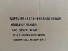 Sarah Feather 60cm Mirror Ball