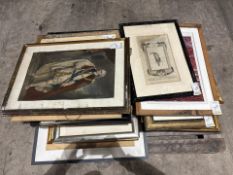 Pallet of Assorted Artwork Prints