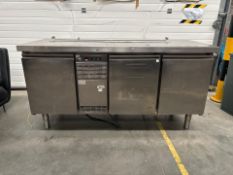 Zanussi 3 Door Undercounter Refrigerator