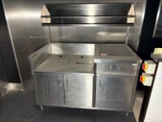 Stainless Steel Serving Unit - No Reserve