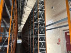 15 Bays Of Racking Shelving To include 16 Frames and 150 Shelves