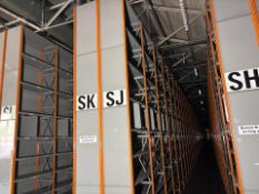 80 Bays Of Metal Shelving To Include 82 Frames and 710 Shelves