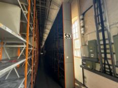18 Bays Of Racking Shelving To include 19 Frames and 175 Shelves