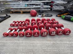 Set Of Assorted Escape Dumbbells