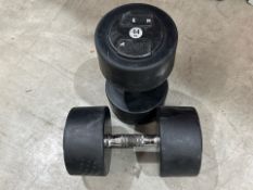 Hammer Strength 44kg Dumbbells x 2