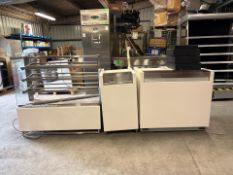 4 Section Serving Counter – H130cm x W400cm x D53cm – Untested