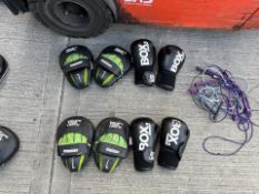 Assorted Boxing Equipment