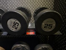 Pair Of 25KG Jordan Dumbbells
