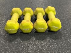 Set Of 4 Physical 2KG Dumbbells