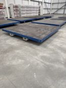 9 x 3m x 3m Wheeled POD Trolleys, Supplied with 30m of Track, NO RESERVE