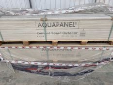 Aquapanel Cement Board Outdoor – 2 off Packs of 30 (60 Total), NEXT BID MEETS RESERVE