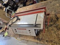 Machine 25 Hot Wire Stripe Heater, Direct from Redbridge Community School