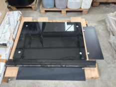 Pallet Of Assorted Glass Display Boards