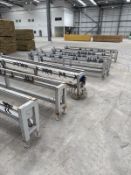 7 x Pneumatic Framing Tables – 3440 x 300 x 650mm, NO RESERVE