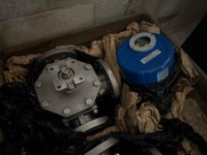 2 x Threeway Valve With Actuators, New & Untested