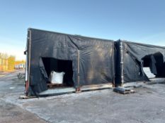 Pre Fab Temporary Shop Metal Girder Supports and Beams - No Reserve, Starting Price Reduced