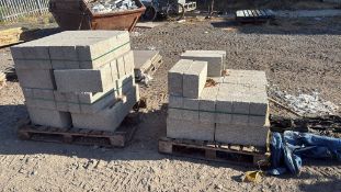 76 x New Heavy Concrete Blocks, 6 Inch