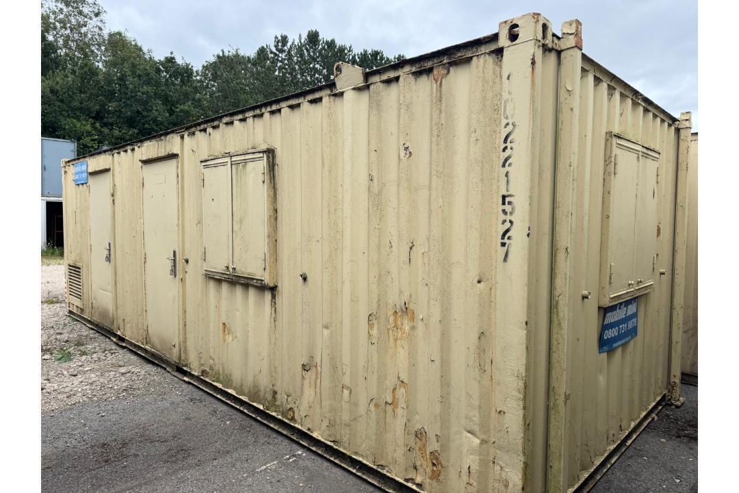 26ft Static Welfare Cabin With Generator, Toilet, Canteen, Office - Image 1 of 16