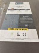 Fibo Wall Panel White – Pack of 78 Sheets, NO RESERVE