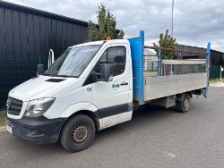 2015 Mercedes-Benz Sprinter Drop Side, 257,990 Miles, Direct From Rugby Council