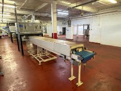 Motorised Belt Conveyor With Chillers NO RESERVE