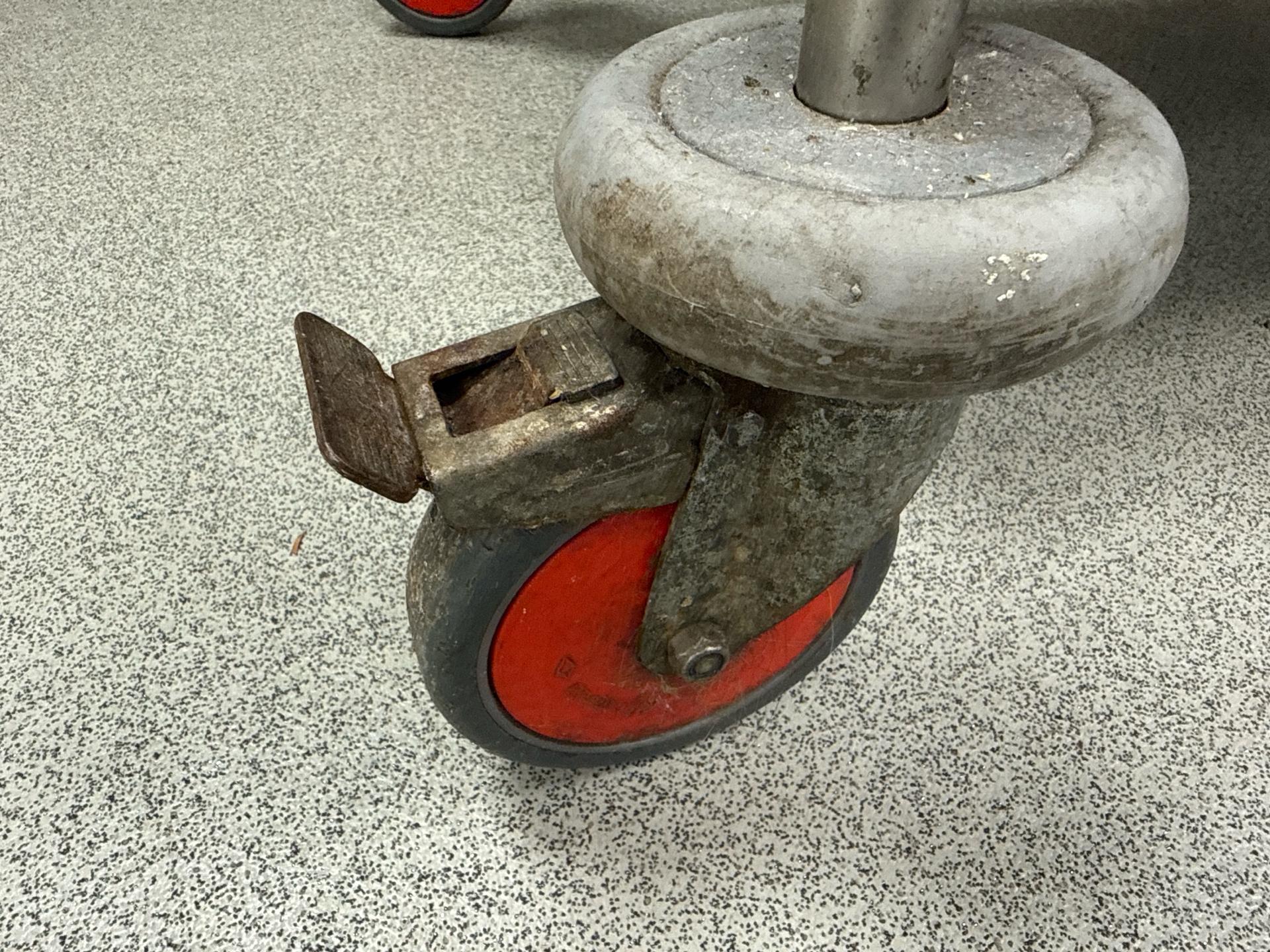 Stack Service Trolley Stainless Steel Utility Trolley