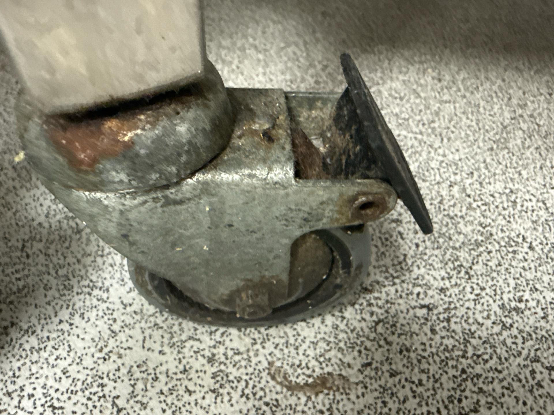 Stainless Steel Left Hand Angled Prep Table