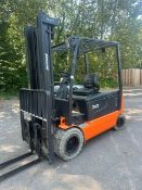2006 Doosan B30X 3 Tonne 4-Wheel Electric Counterbalance Forklift