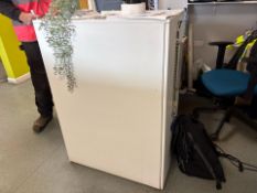 White Locking File Cabinet - No Reserve