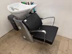 Hair Wash Station with Chair, Basin and Tap Set, No Reserve