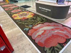 Floral Carpet Runner – 8m x 1.7m, No Reserve