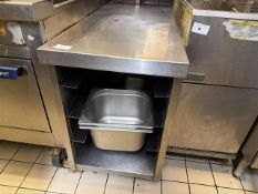 Stainless Steel Infill Table, No Reserve