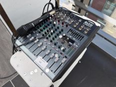 Alto Live 802 Mixer with Microphone, IX-3 IE Base, No Reserve