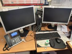 2 x Philips Brilliance 231P Monitors, No Reserve