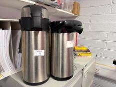 Pair of Thermal Flasks, No Reserve