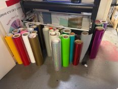 26 Rolls of Assorted Vinyl, No Reserve