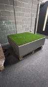 Large Mannequin Plinth - Fake Grass Top - 1150mm x 1150mm x 400mm