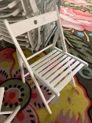 12 x Folding Wooden Chairs, No Reserve
