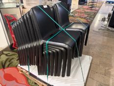 20 x Heavy Duty Plastic Stacking Chairs, No Reserve
