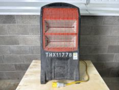 Rhino TQ3 Thermo Quartz Heater THX11778 – Untested