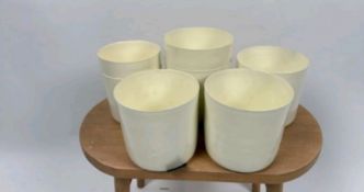 Amara Design Beige Storage Pots X 7